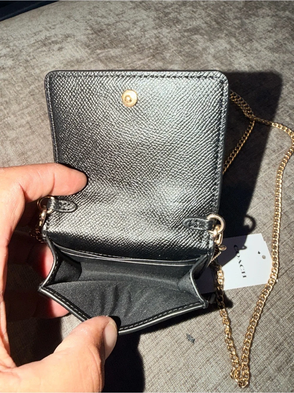 COACH card wallet